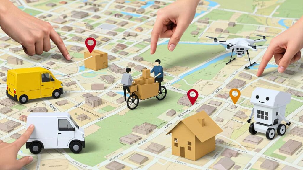 The impact of urbanization on food distribution and storage